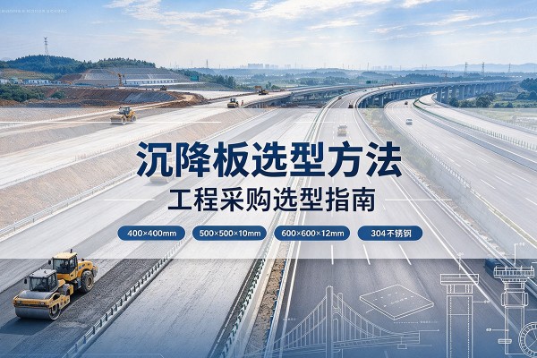那曲沉降板选择方法
