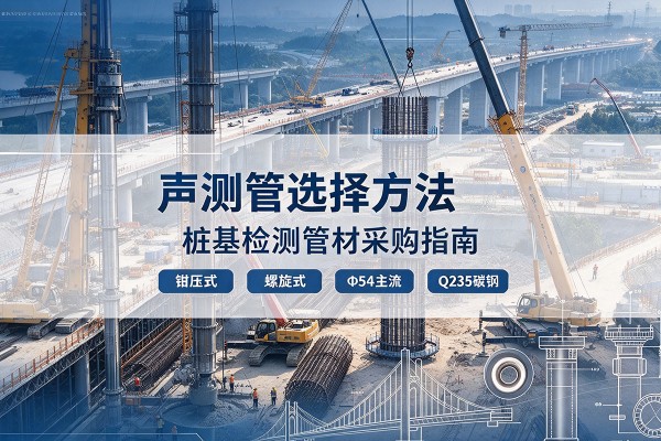 那曲声测管选型标准