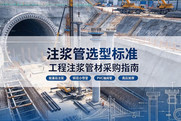 那曲注浆管选型标准