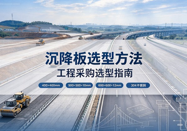 那曲沉降板选择方法