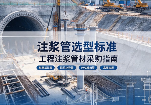 那曲注浆管选型标准